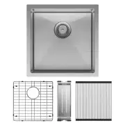 Fienza Hana Single Bowl Kitchen Sink Kit 32L Drainer Colander SS 68401-KIT