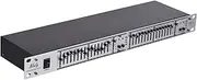 Btuty 15-Band Equalizer Audio Equalizer EQ-215 Dual Channel 1U Rack Mount 2-channel Stereo Graphic Equalizer Stereo Equalizer Graphic Equalizer