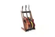 Ruach GR-3 Customisable 3 Way Multi Guitar Rack and Holder for Guitars and Ca...
