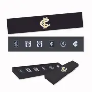 333474 CARLTON BLUES AFL TEAM SET OF 6 PIN COLLECTION SET IN PRESENTATION BOX