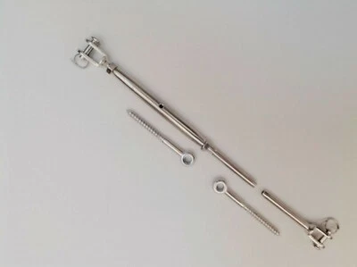 33 Kits -Stainless Steel Wire Rope DIY Balustrade Kit Jaw/Swage Fork Turnbuckle