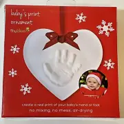 Tiny Ideas Baby HandPrint Kit Christmas Ornament 3 Different Shapes Available