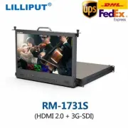 LILLIPUT RM-1731S 17.3'' IPS 4K HD 3G-SDI/HDMI-Compatible 2.0 Monitor 1920X1080