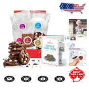 Mess-Free Kids Baking Kit: Pre-measured Ingredients for Chocolate Chunk Cookies