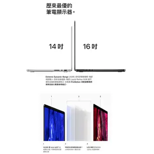 APPLE MacBook Pro M3 Pro晶片 14吋筆電 12核心CPU 18核心GPU 18G 1T【預購】