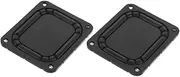 MUELODSIC 2pcs Black Car Speaker Diaphragm Plate Passive Loudspeaker Diaphragm Car Speaker Replacements Subwoofer Passive Diaphragm Plate Iron