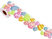 ERINGOGO 1 Roll Easter Egg Chalkboard Sticker Stylish Border Trim Blackboard Border Sticker Removable Wall Sticker Festival Supplies Replaceable Wall Sticker White Copper Self-Adhesive