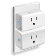 Kasa Smart Plug Ultra Mini 15A, Smart Home Wi-Fi Outlet Works with Alexa, White
