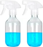 CZXNBI Plastic Spray Bottles - 10.5OZ/300ML Empty Spray Bottles for Cleaning Solutions,Pet, Essential Oils, Hair, Cooking - Mist/Stream Water Bottle