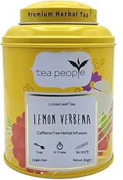Tea People Lemon Verbena Tea in Tin Caddy 30 g
