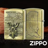 在飛比找蝦皮商城優惠-ZIPPO 新66號公路徽章(加厚版)防風打火機 特別設計 