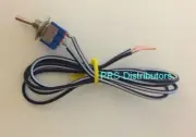 PRE WIRED ON OFF MINI TOGGLE SWITCH AC / DC Alarm Universal Toggle Switch