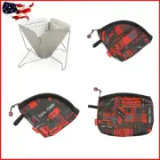 Stainless Steel Portable Coffee Dripper Filter Cup Rack Tea Holder Storage Bag