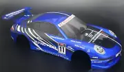 1/10 Drift Rc Car Body Shell + Wing For Yokomo Sakura Mst