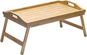 Bed Tray Table Foldable Breakfast Tray with Legs Sturdy Wooden Breakfast in Bed Tray with Handles Stable Food Tray Breakfast in Bed Tray 11.8x19.7x9.3 Inch