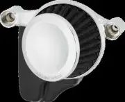 AN Mini 22 Degree Air Cleaner Filter Kit Chrome Harley Breakout 13-15
