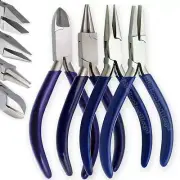 4 Piece Jewelers Pliers Set Wire Working Hobby Crafts Tools Jewelry Pliers