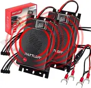 PATTLER® Marten Deterrent car - Marten Repellent with Ultrasound. Connection to 12 V car Battery. Instant and Long-Term Marten Protection in The Engine Compartment - 2 Pieces