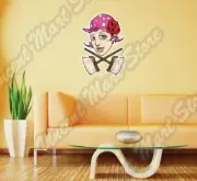 Housekeeper Home Attendant Cleaning Broom Wall Sticker Interior Decor 20"X25"