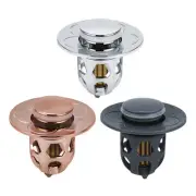 Universal Sink Plug Easy Installation Brass Sink Plug Simple Install for Kitchen