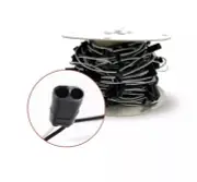 92 Double Terminal Pigtail Wire Harness for LED Marker Lights - 12” Spacing Roll