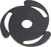 45 Record Adapter, Spindle Adapter Inserts for Turntable RPM Record Player for 7 Inch Players, Solid Aluminum Alloy High Stability (Black)