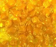 Hard Candy - Butterscotch Hard Candy - 2 Lb - Bulk Candy - Queen Jax