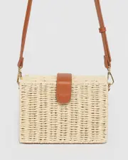 Natural Vanna Crossbody Bag