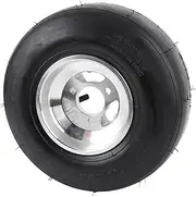 10x4.50-5 ATV Tire, 4PR Tubeless Tire 5 Inch Front Wheel Rim, Enhanced Traction, ATV Wheel Hub for Go Kart UTV Mower, Resists Puncture