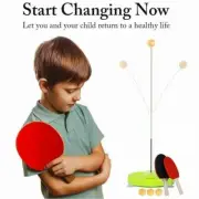 NEW Table Tennis Trainer Equipment Rebound Robot Rebound Trainer Fixed Indoor