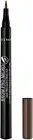 Rimmel London Brow Pro Micro 24HR Precision-Stroke Pen, 003 Soft Brown, 1 ml