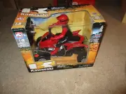 Kids Stuff Kawasaki KFX 450R Radio Controlled 27 MHZ 1:8 Scale ATV MIB