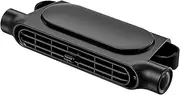 Générique Car Fan, Car Headrest Fan | Portable Muffler 3 Speeds for Driving and Vehicle Travel