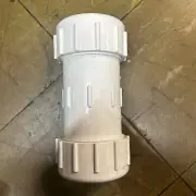 NDS PVC Compression Coupling White 2" CPC-2000