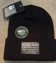 AFFLICTION HOWITZER WE BEANIE BLACK WE THE PEOPLE *NWT*