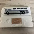 New Vintage Authentic Corgi Greyhound Bus DieCast Metal Scale Model Includes