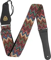 Yardwe 1Pc Ukulele Strap Portable and Lightweight Guitar Sling for Electric Guitar and Ukulele Comfortable and Breathable Design Wear Resistant and Stretch Resistant