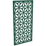 ProtectorAl 300-1200w x 1201-2400h Dark Green/Gloss White Morrocco Unframed Composite Deco Panel