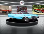 1959 Buick Convertible Car Mouse Pad Desktop Computer Supplies 7 3/4 x 9"