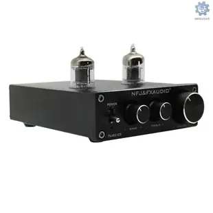 【♏】 FX-AUDIO TUBE-03 發燒膽前級6K4電子管HiFi膽機功放前置放大器支持高低音調整