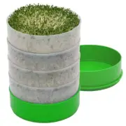 Kitchen Crop VKP1200 Seed Sprouter | 6 Diameter Trays 1 Oz Alfalfa Included