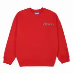 DICON - 毛衣 BOXY FIT 徽標紅色