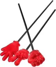 GETAJGHSD 3pcs Finger Pointer Sticks Handheld Classroom Props for Teachers for Interactive Games Holiday Parties Lightweight Reusable Hand Pointers