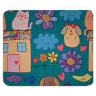 Kids Room Cartoon Animals Mouse Pad Mat Computer Desk Accessory Office Decor