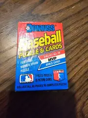 1989 Donruss Baseball Puzzle And Cards Baseball Card Pack