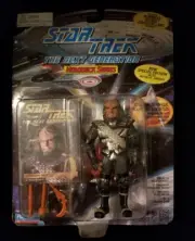 Star Trek The Next Generation Packaging Error Picard / Worf New in Box 1995