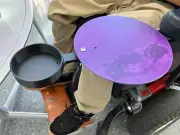 Tray that fits into Cup Hoder for Wheelchairs - Tray for Food on the Go