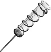 Yardwe Professional Rain Gauge Tool Rain Gauge Holder Rain Gauge Device for Easy Rainfall Measurement Random Style