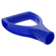 1Pcs Shovel Handle D Grip, 32mm/1.26" In Dia PVC Spade Snow Shovel Blue Antiskid