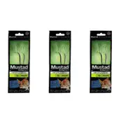 3x Mustad Ultrapoint Circle Flasher Rig Twin Hook Green Chartreuse